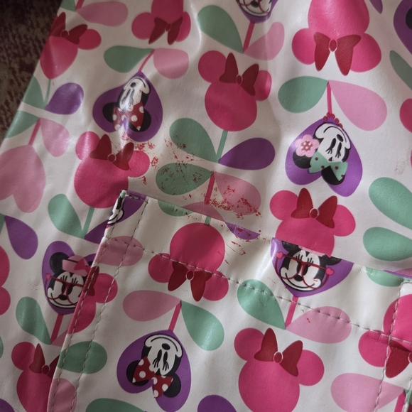 Disney Pink Hooded Jacket with Minnie Mouse Print - Picture 4 of 5